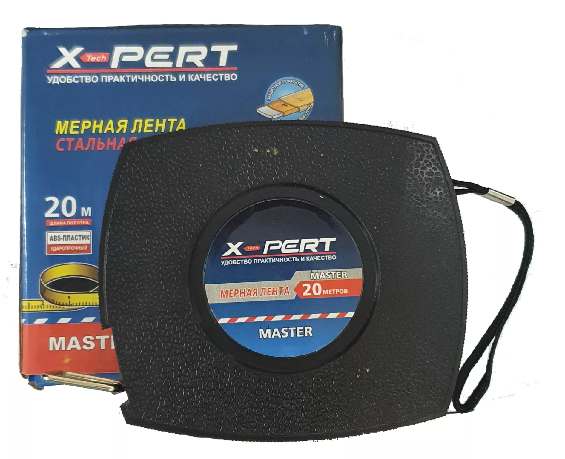 Мерная лента стальная «X-PERT», 30м