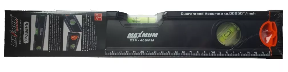 Уровень профессиональный 3 глазка 100 см, MAXIMUM